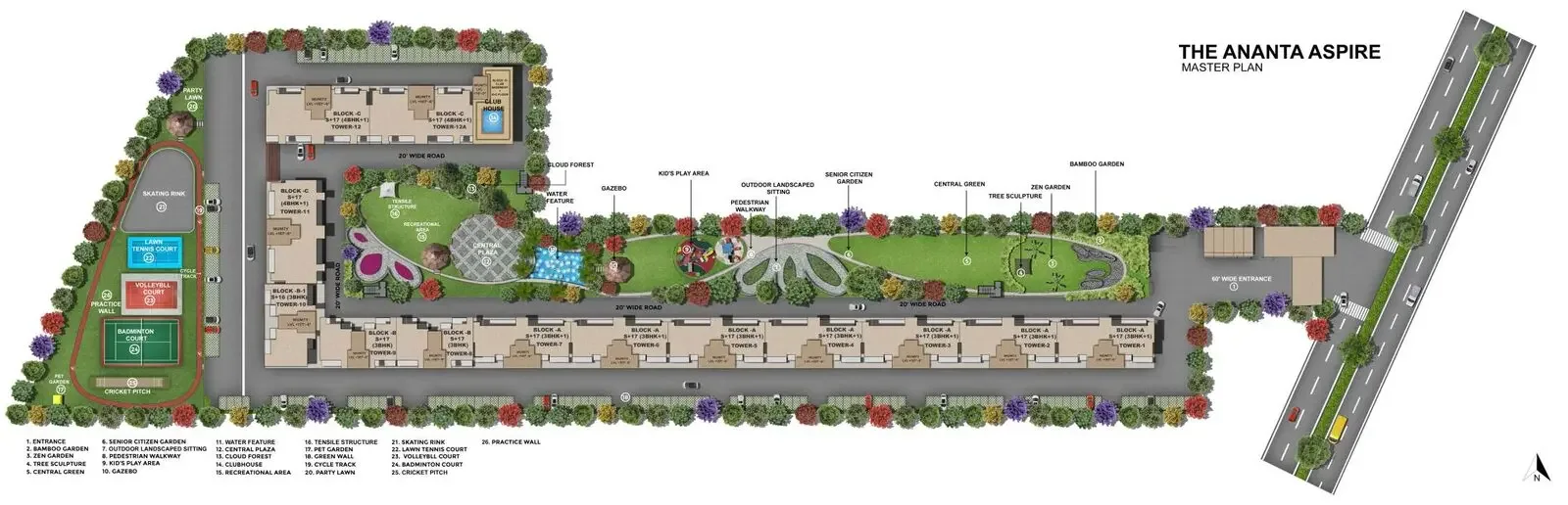 Site layout plan